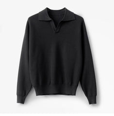 Men's Solid Color Loose Long Sleeves
