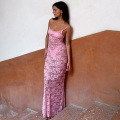 Chest Collar Elegant Evening Dress