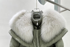 Jacket Female Light Luxury Loose And Warm Puffer Jacket Coat