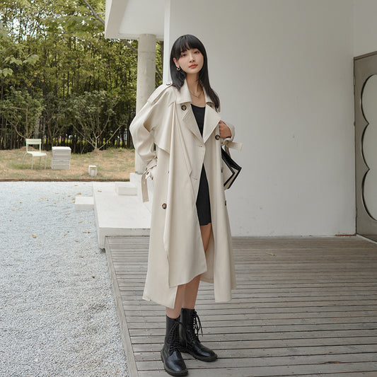 Women's Fashion High Sense Trench Coat