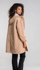 Trench Coat Mid-length Loose Long Sleeve Jacket