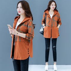 Style Large Size Windbreaker For Autumn Coat