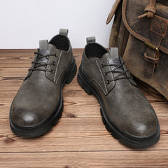 Men's Leather Shoes Height Increasing Insole 6cm
