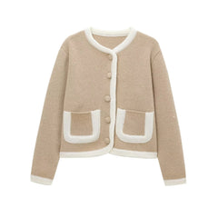 Autumn  Retro Loose Casual Knitted Coat