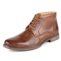 Men's Business Casual Top British Lace-Up Boots