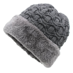 Knitted Hat And Woolen Cap Winter