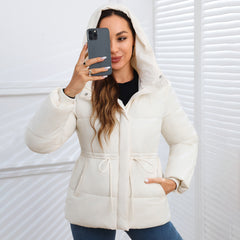 Women Puffer Coat Cotton-padded puffer Jacket Cotton-padded