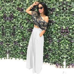 Fashion Personality Flared Trousers Wide-leg Casual Wide-leg Pants