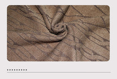 Pure Color Knitted Cape Shawl With Fur Collar
