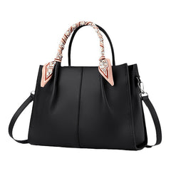 Women's leather crossbody tote bag - view 7