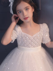 Flower Girl Wedding Dress Little Girl Dress Costume