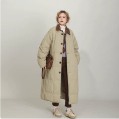 Winter Cotton Jacket, Casual And Loose Fit, Knee Length Short Down Jacket