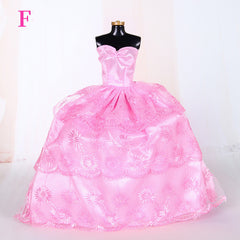 Doll Dress Wedding Fashionable Parts