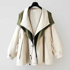 Women's Fashion Casual Trench Coat