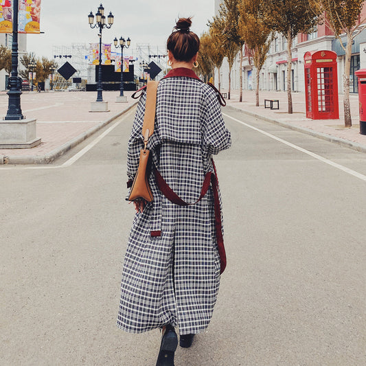 Loose And Thin Temperament Long Coat