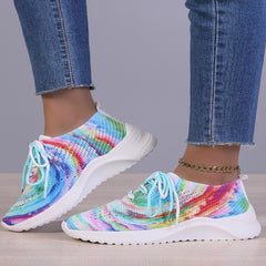 Sports Shoes Graffiti Colorful Women