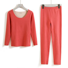 De Rong Thermal Underwear Suit Women's AB Face