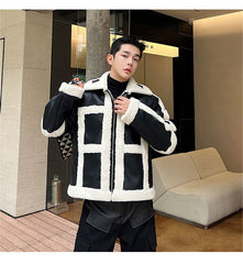 French Fashionable Jacket Stitching Style