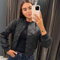 Autumn And Winter Ladies Comfort And Casual Short Cotton Jacket Jacket Coat