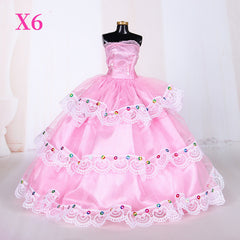 Doll Dress Wedding Fashionable Parts