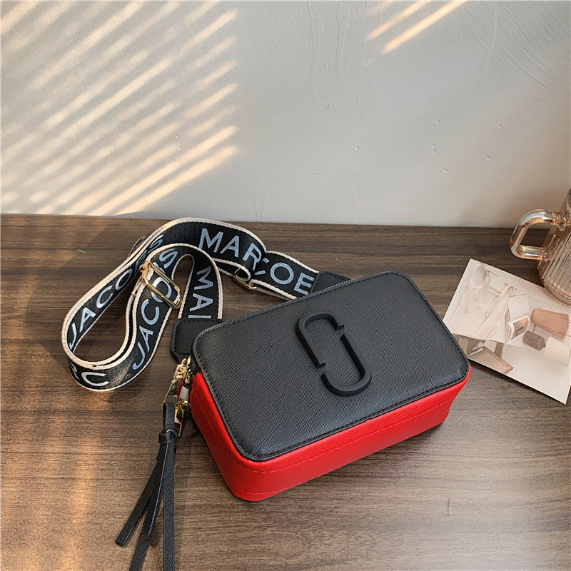 Bag Fashionable Wide Shoulder Strap Crossbody Small Bag Fashionable All-match Small Square Bag