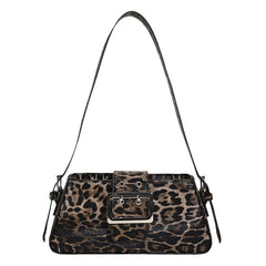 Leopard Underarm Bag Female Personality Trendy