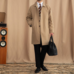 Business Casual Mid-length Trench Coat