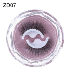 Self-adhesive Reusable Glue-free Eye Lashes With Natural Curl