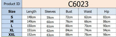 Women's Hot Drilling Mesh See-through Long Sleeve Dress