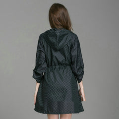 Men's And Women's Japanese Style Autumn  Winter Windbreaker With Foldable Cuffs