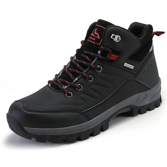 Thickened And Velvet Outdoor Non-Slip Boots