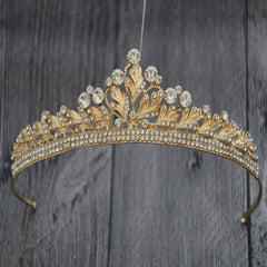 Lady's Crown Wedding Dress With Accessories