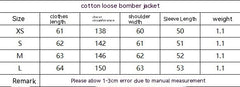Stand-up Collar Thermal Jacket Cotton-padded Jacket Baseball Uniform