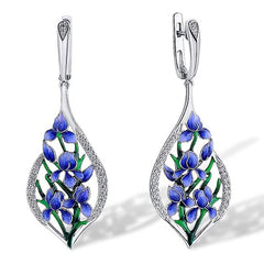 Flower Earrings Women's Artistic Fashion