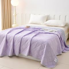 Cool Silk Solid Color Summer Air-conditioned Room Summer Quilt