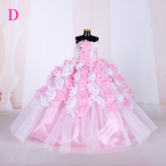 Doll Dress Wedding Fashionable Parts