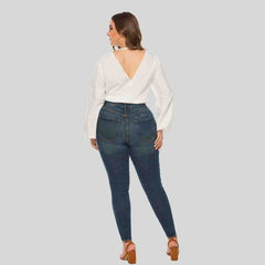 Women's Bow Tie Tube Top Sexy Blouse
