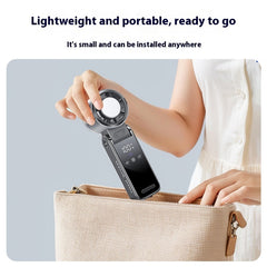 Foldable Cooling Ice Compress High-speed Handheld Fan