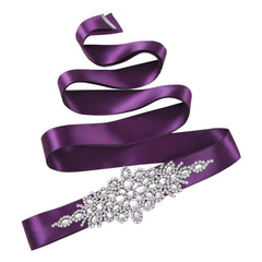Wedding Belt Luxury Rhinestone Dress Girdle