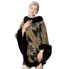 New Knitted Thermal Head Cover Cape Elegant Shawl