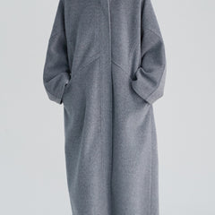 Women's Woolen Overcoat Long Coat