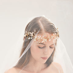 Bridal Headdress Wedding Dress Pearl Headband