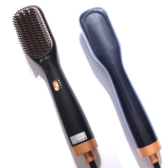 Hot Air Comb 3 In 1 Straight Hair And Curly Hair Dryer Negative Ion Beauty Power Comb Single Step Hot Air Comb