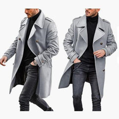 Woolen Men's Coat Autumn And Winter  Product Warm Padded Jacket