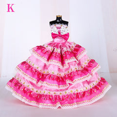 Doll Dress Wedding Fashionable Parts
