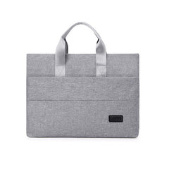 Mens Fashion Casual Solid Color Handbag Briefcase