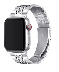 Seven-bead Stainless Steel Solid Metal Strap