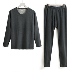 Women's Bound Velvet Thermal Underwear Suit