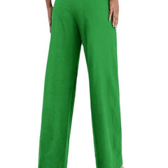 Women's High Waist Casual Wide-leg Suit Trousers