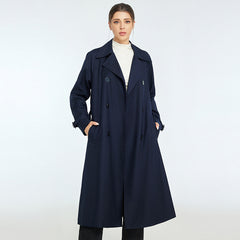 Trench Autumn And Winter Women's Mid-length Sense Petite Coats